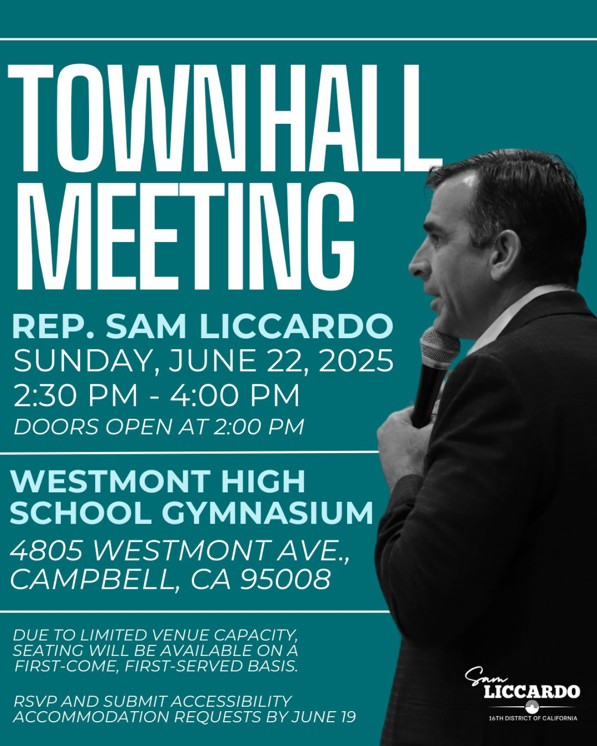 Rep. Liccardo Hosts Town Hall in Campbell